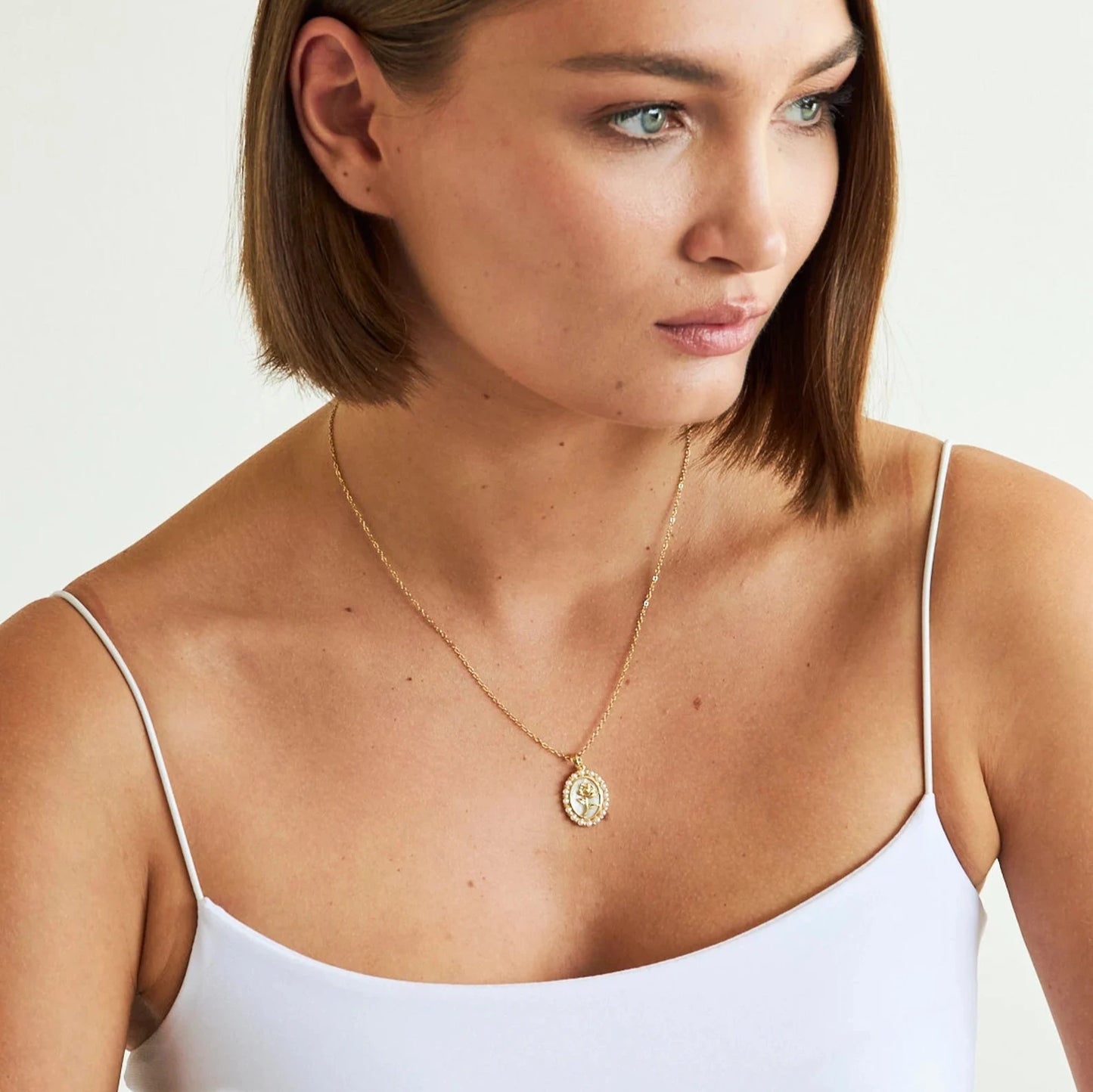 Elodie Gold & Silver Pearl Necklace