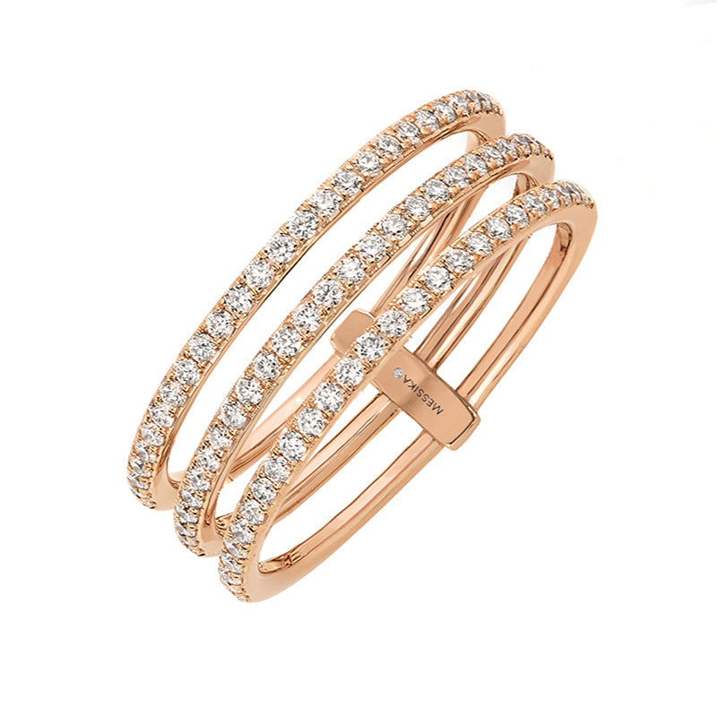 Hana Full Diamanté Layer Ring (all colours)