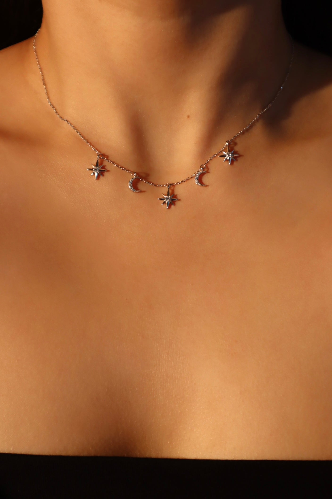 Melora Moon Necklace