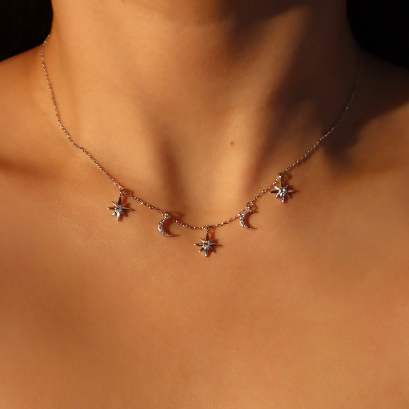 Melora Moon Necklace