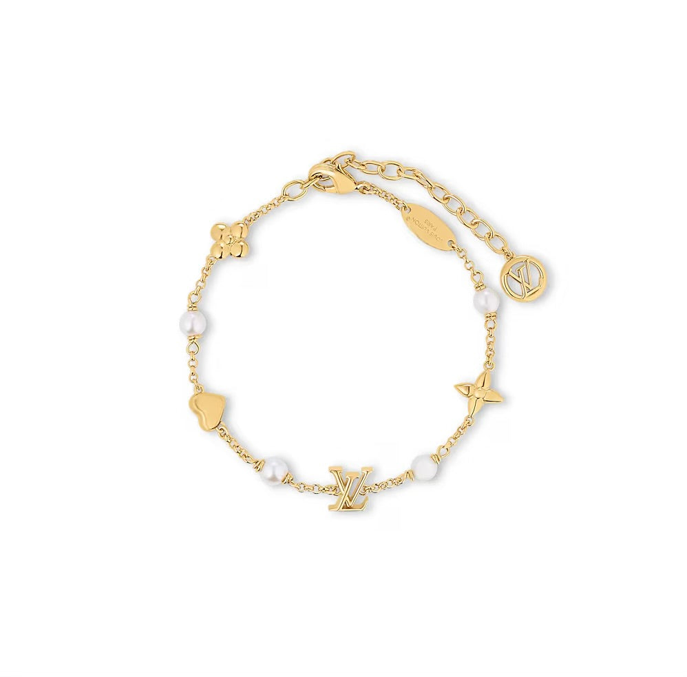 Ciara Pearl Love Bracelet