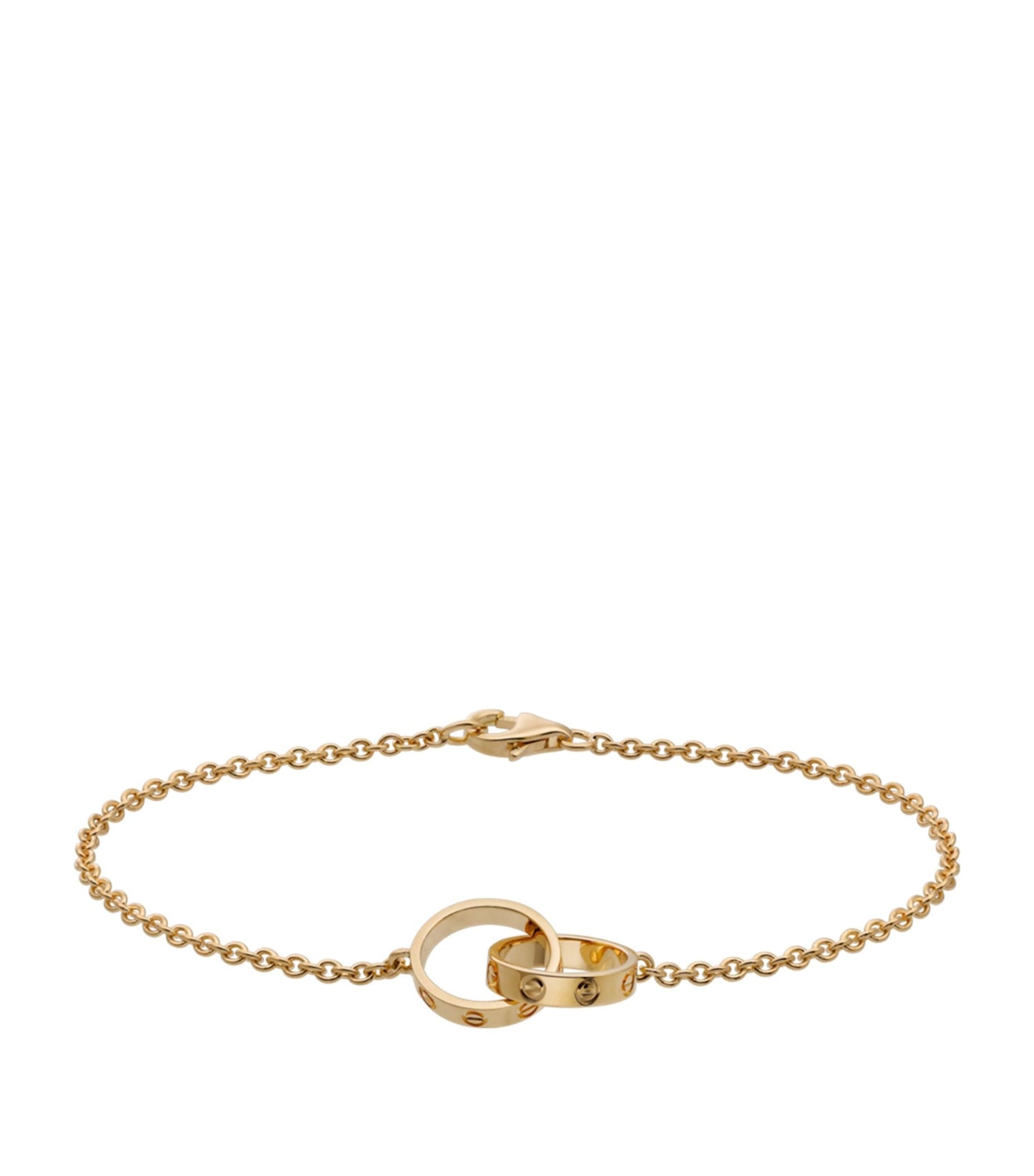 Bracelet Love Charm (in silver and gold)