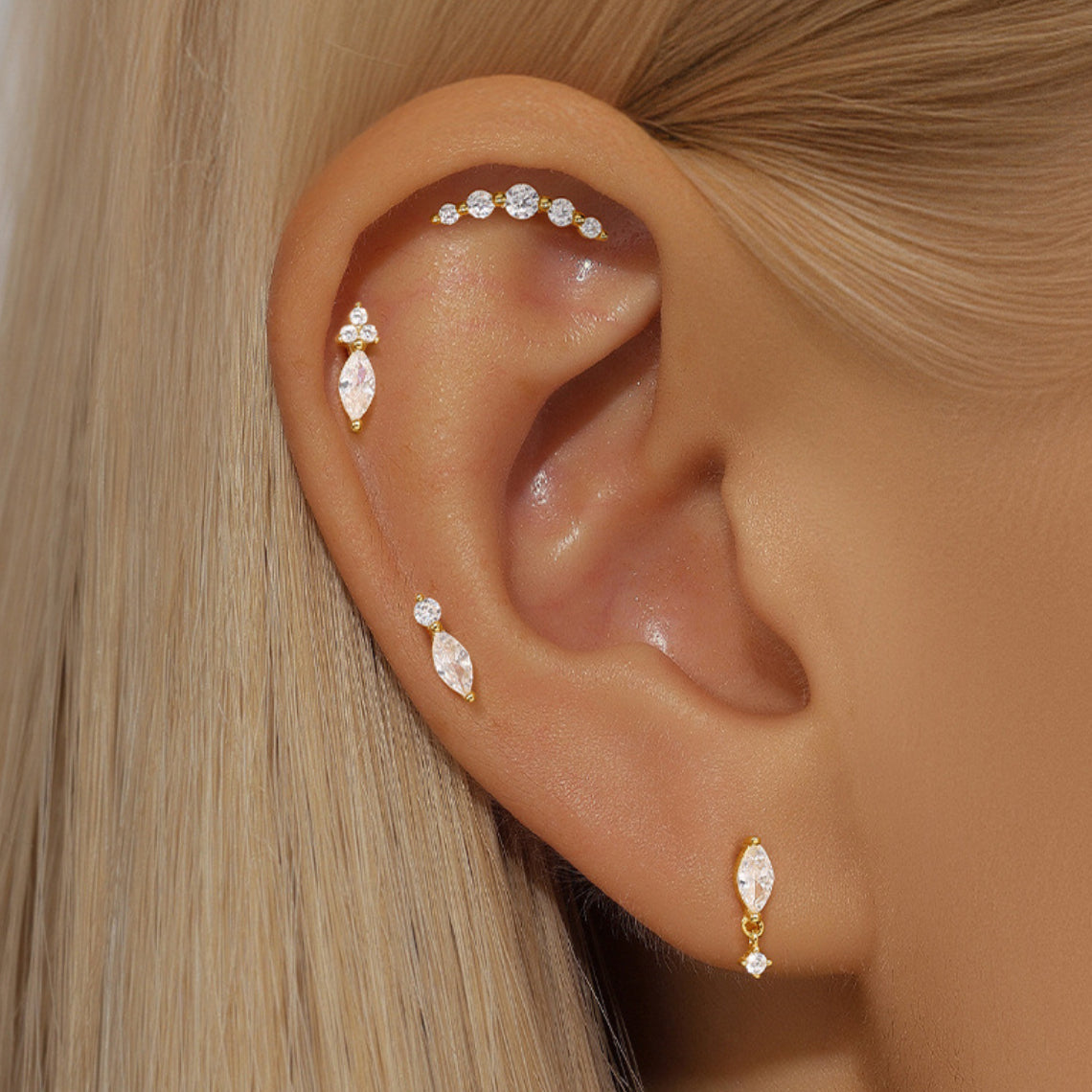 Clio Marquise Earring