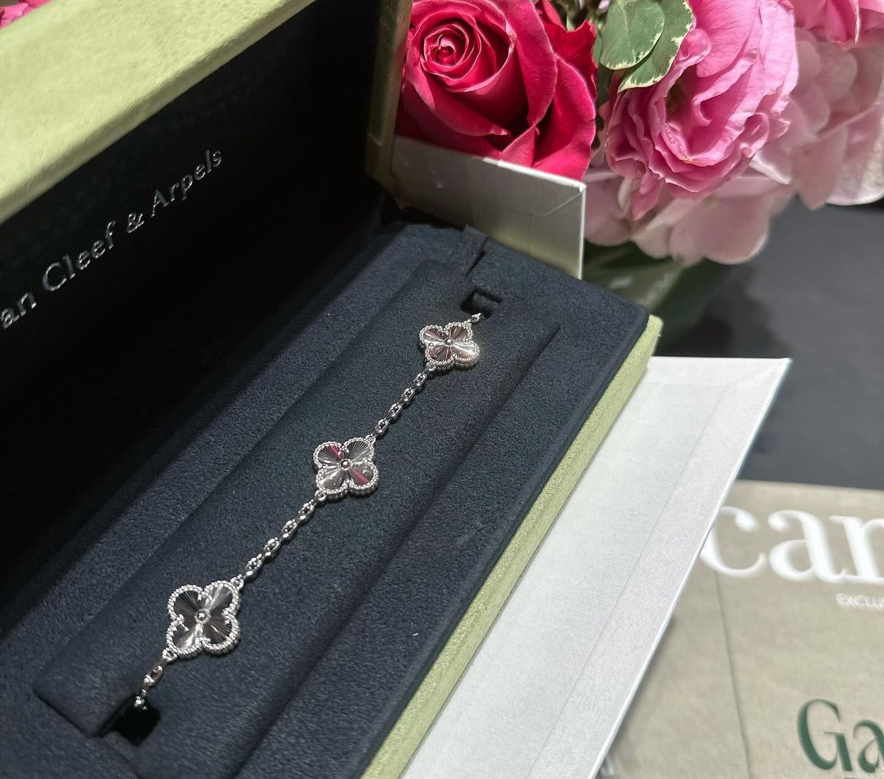 Silver Vintage Lindsay Bracelet