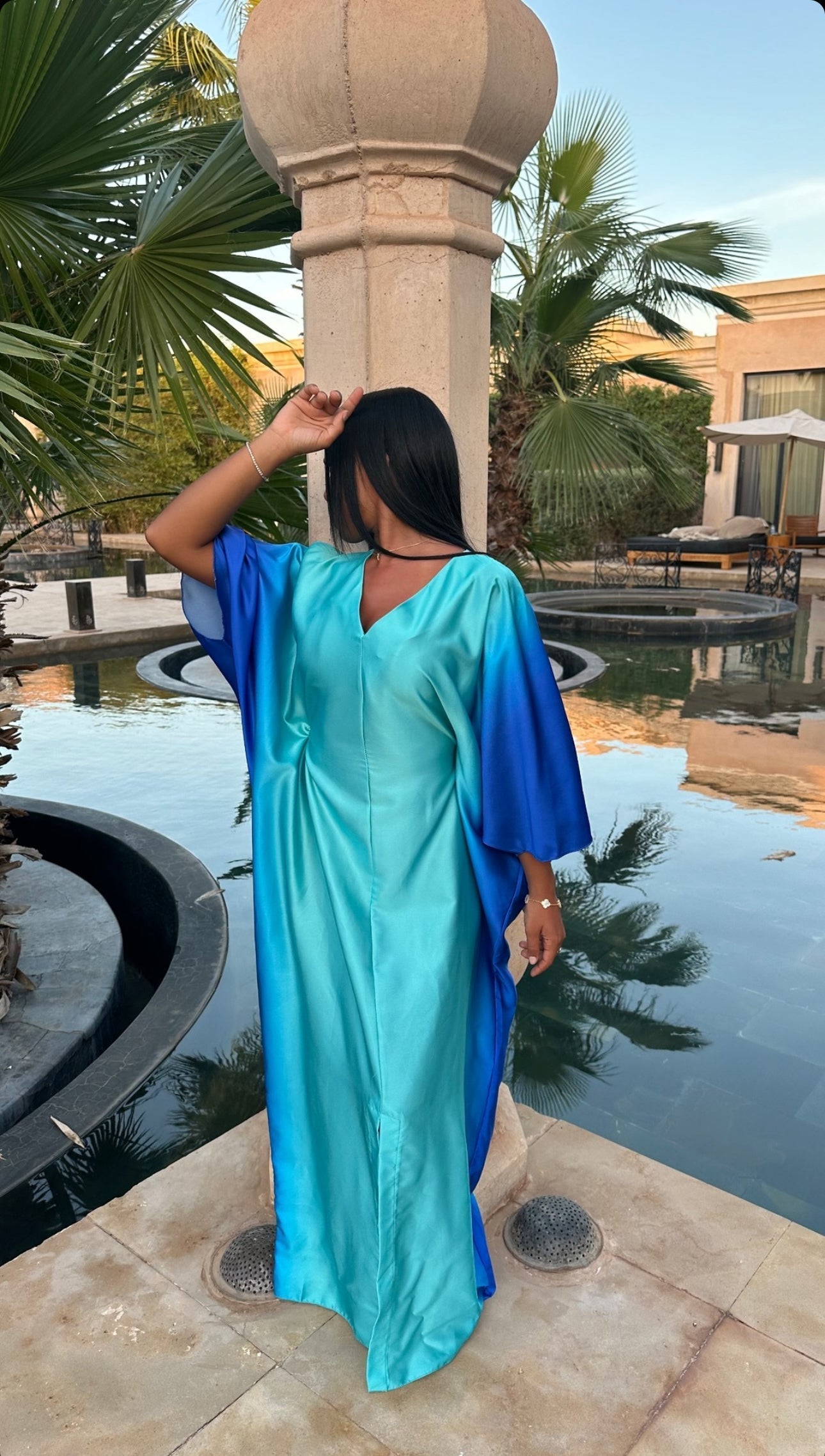 Maldives Dress Blue