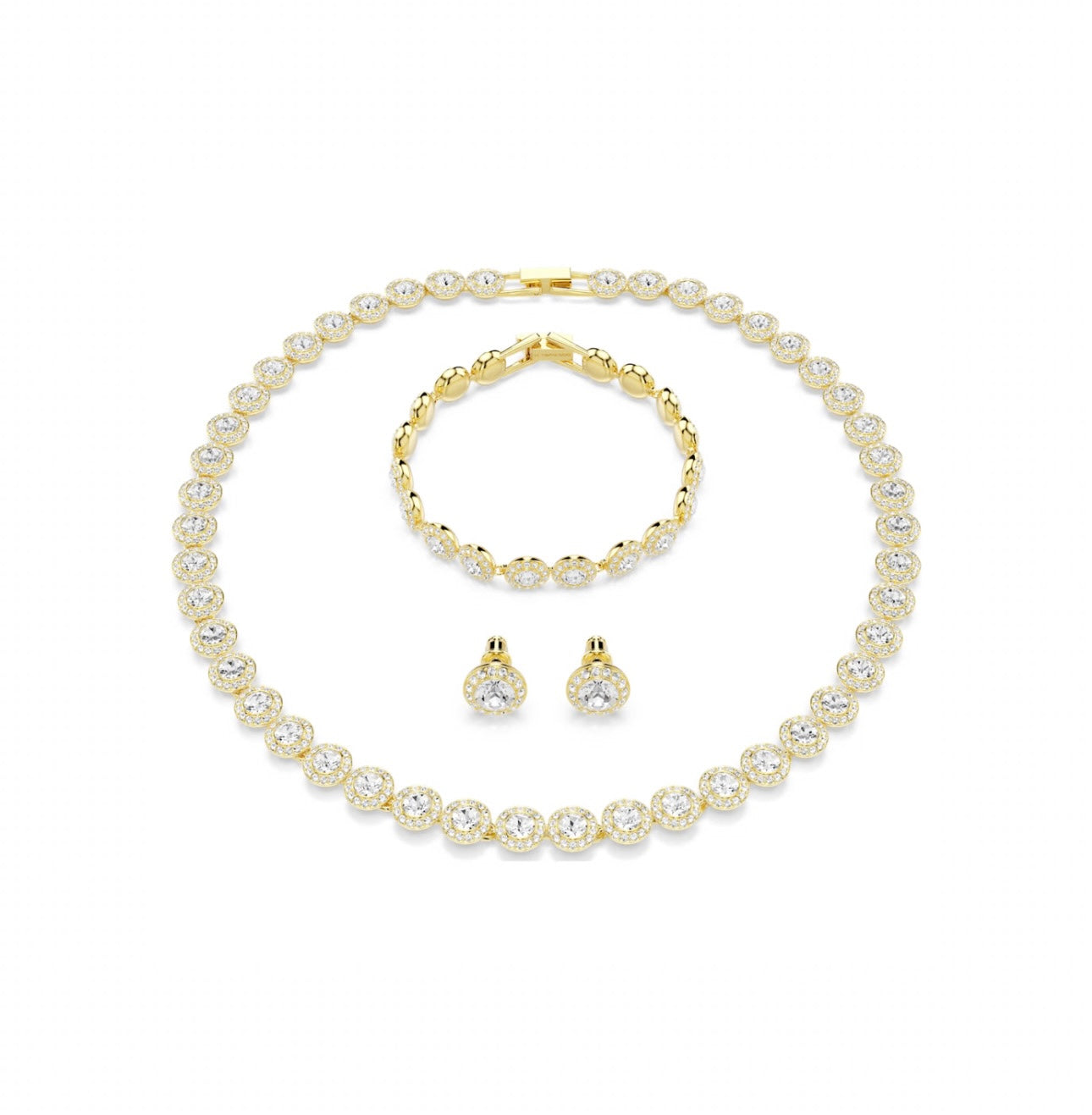 The Angel Set in Gold