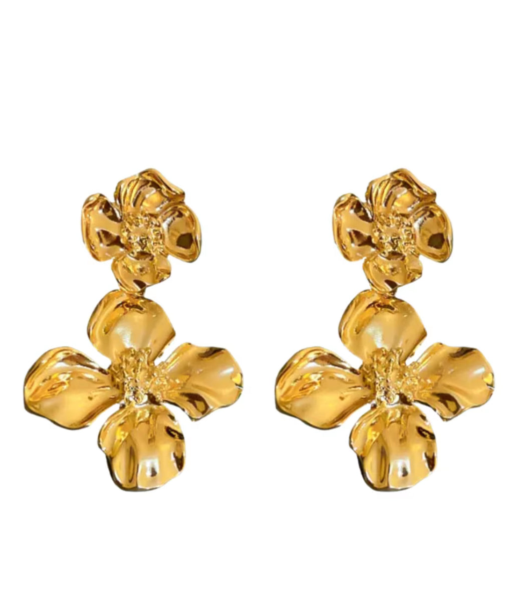 Gold Maldives Earrings