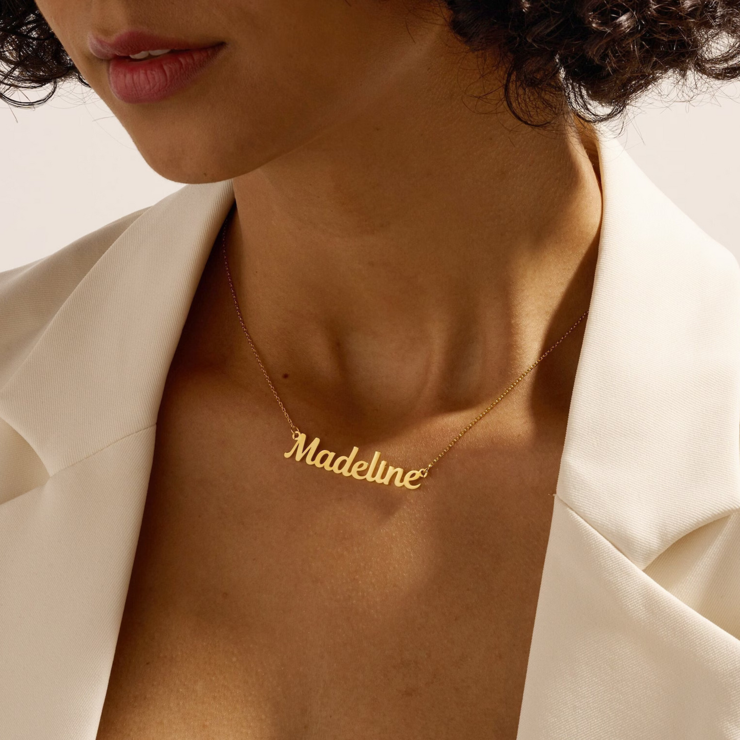 18K Gold Name Necklace
