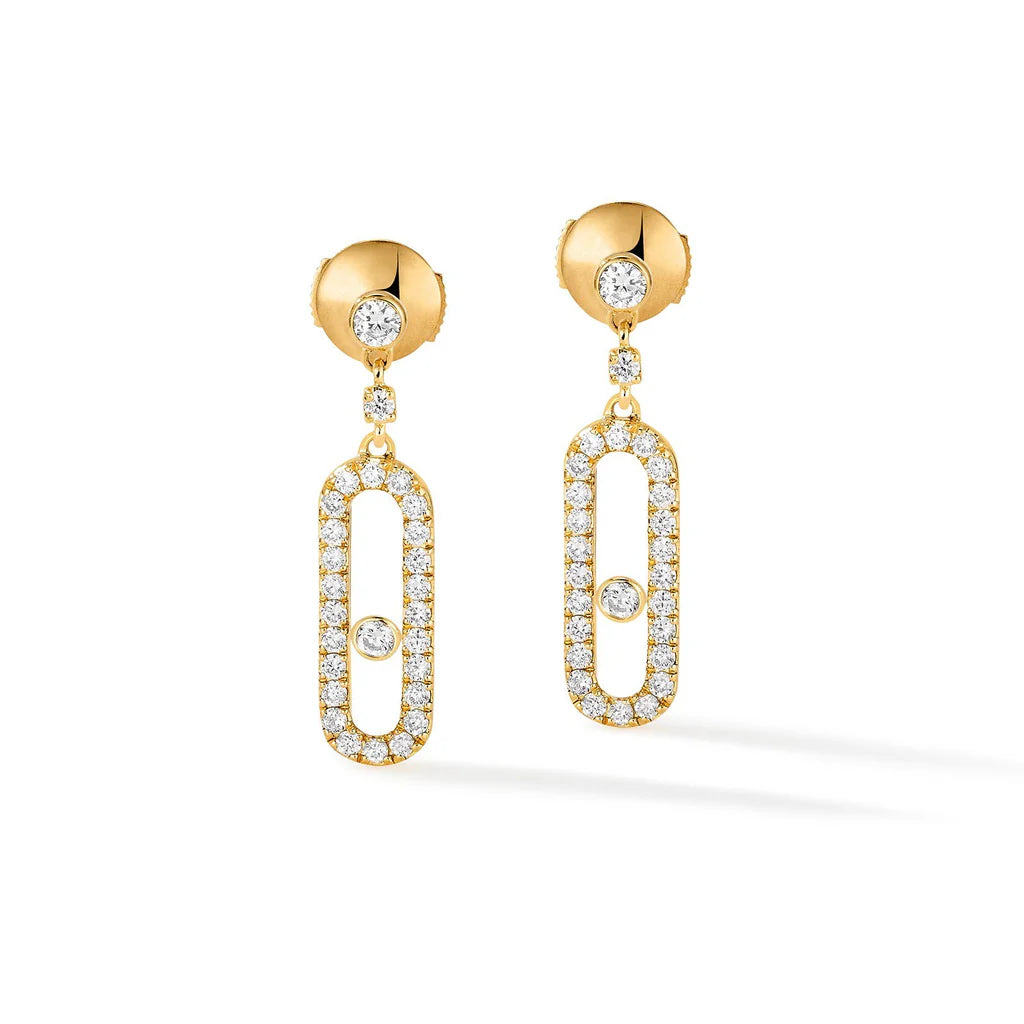 Myla Diamanté Hoop Earrings