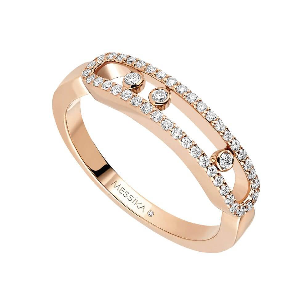 Mollyanne Moving Diamanté Ring