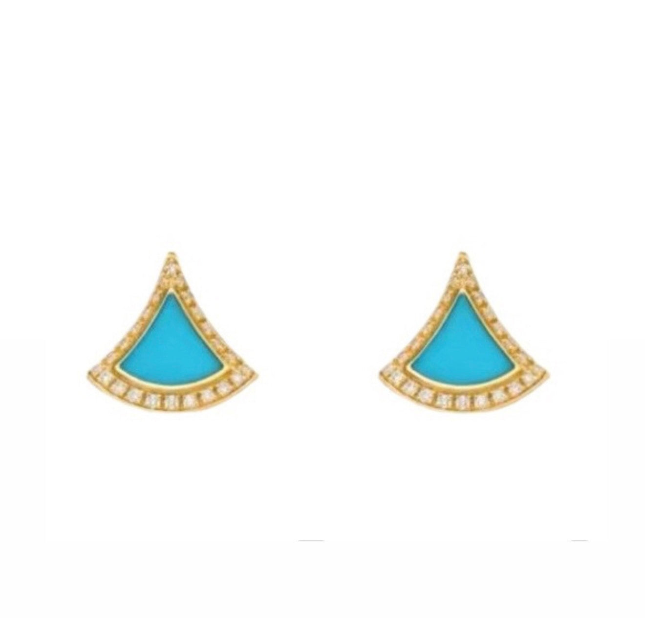 Ivy Blue Diamanté Earrings