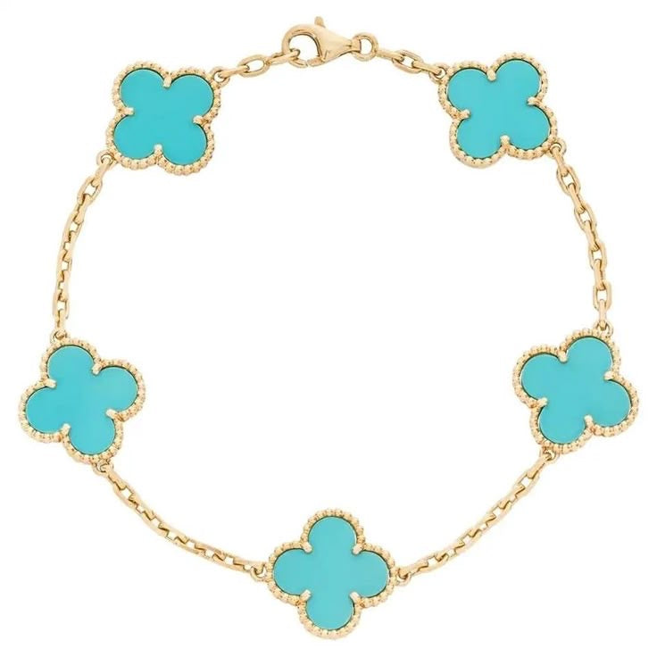 Teal Lindsay Bracelet