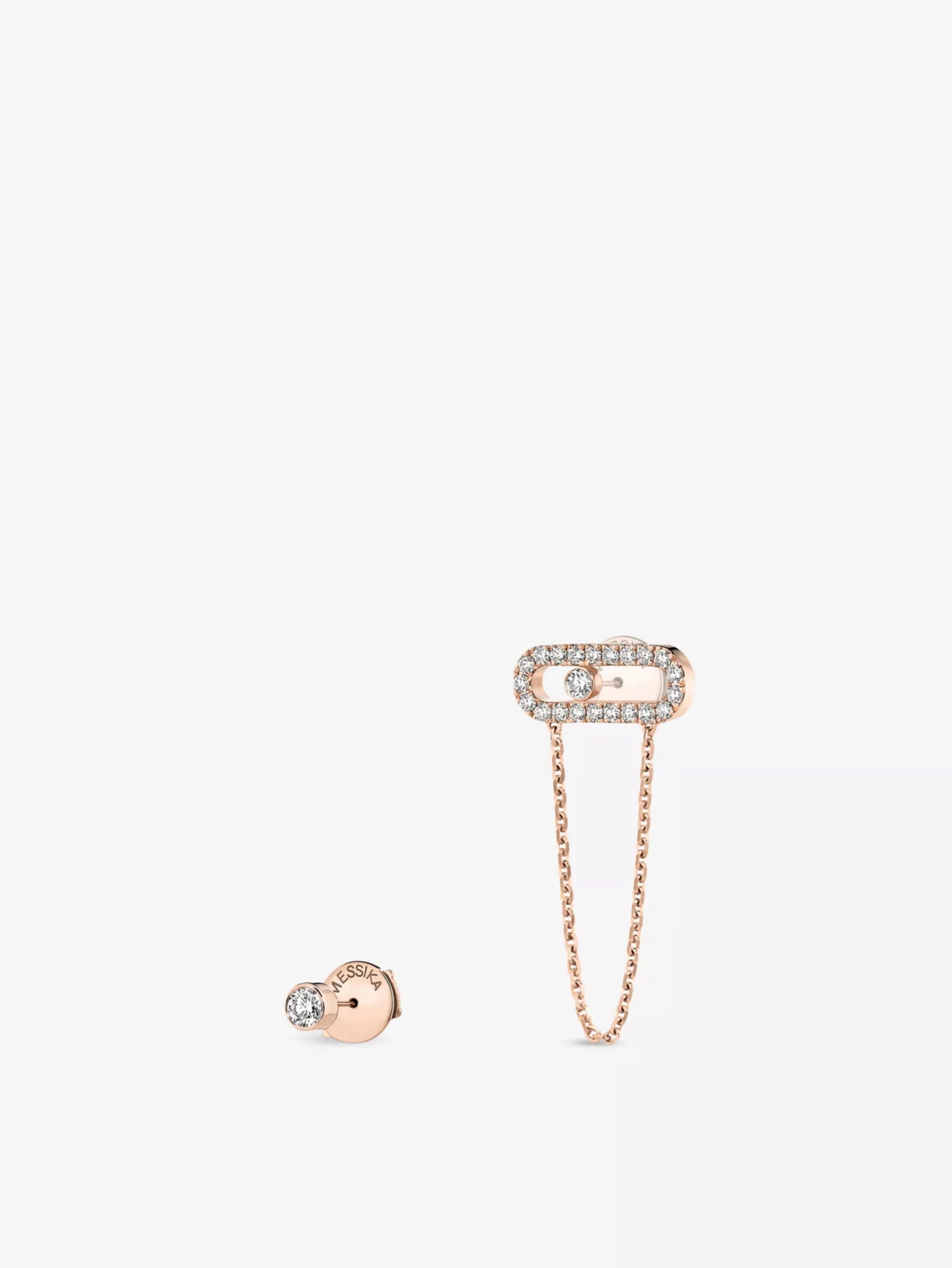 Molly Diamanté Chain Layering Earring