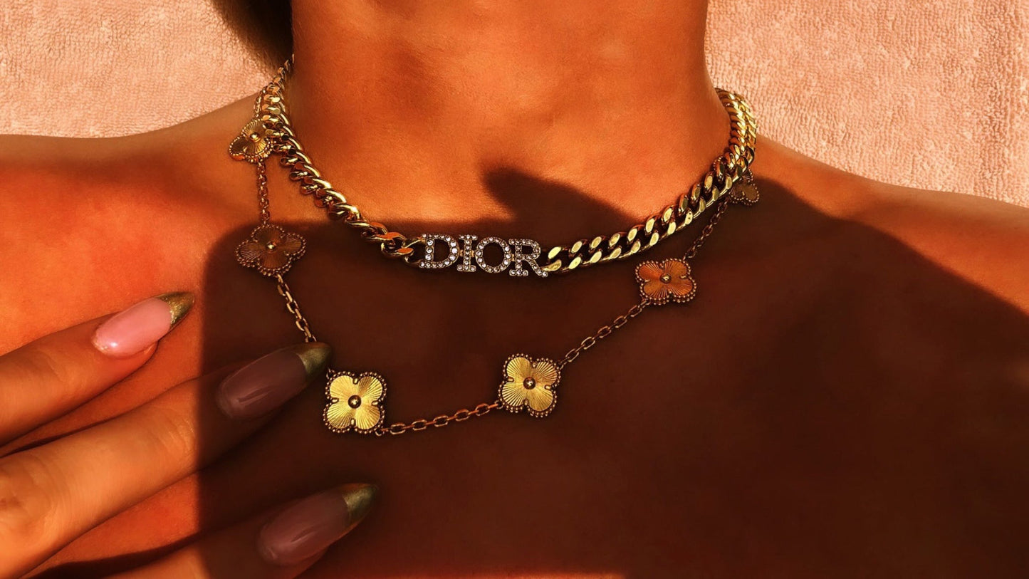 Diana Necklace (in gold & silver)