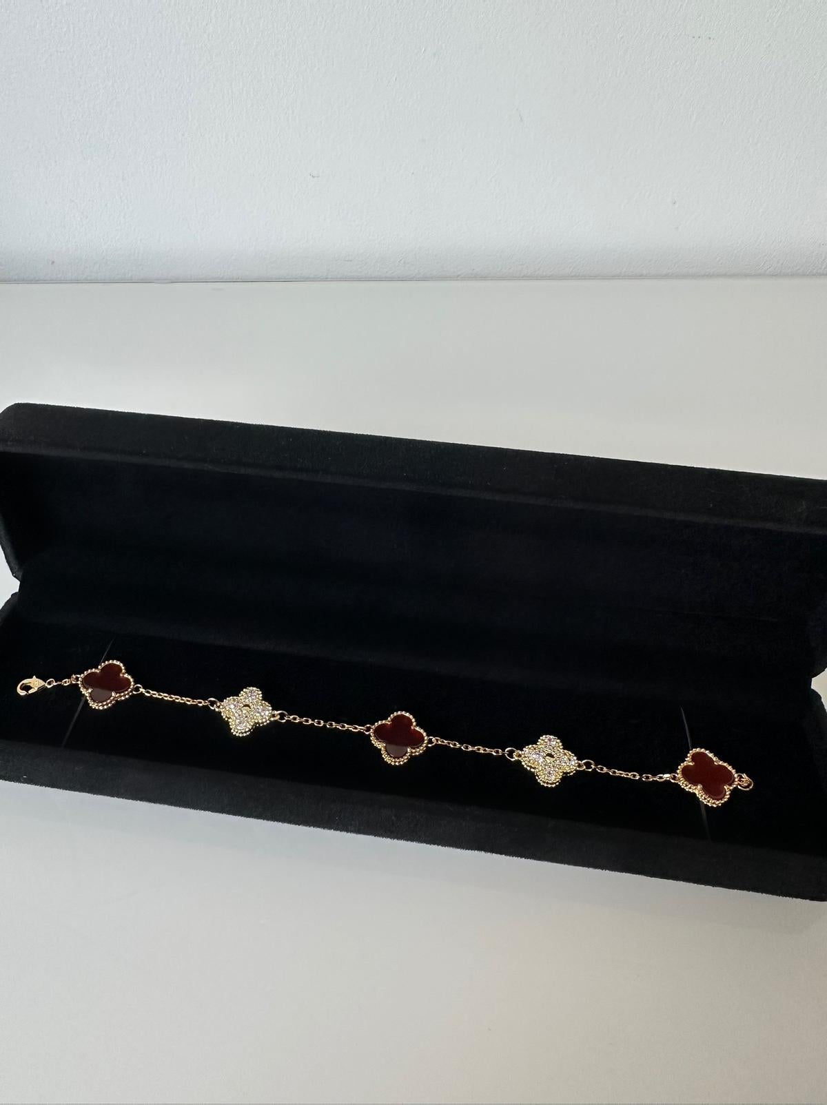 Rose Diamanté Lindsay Bracelet