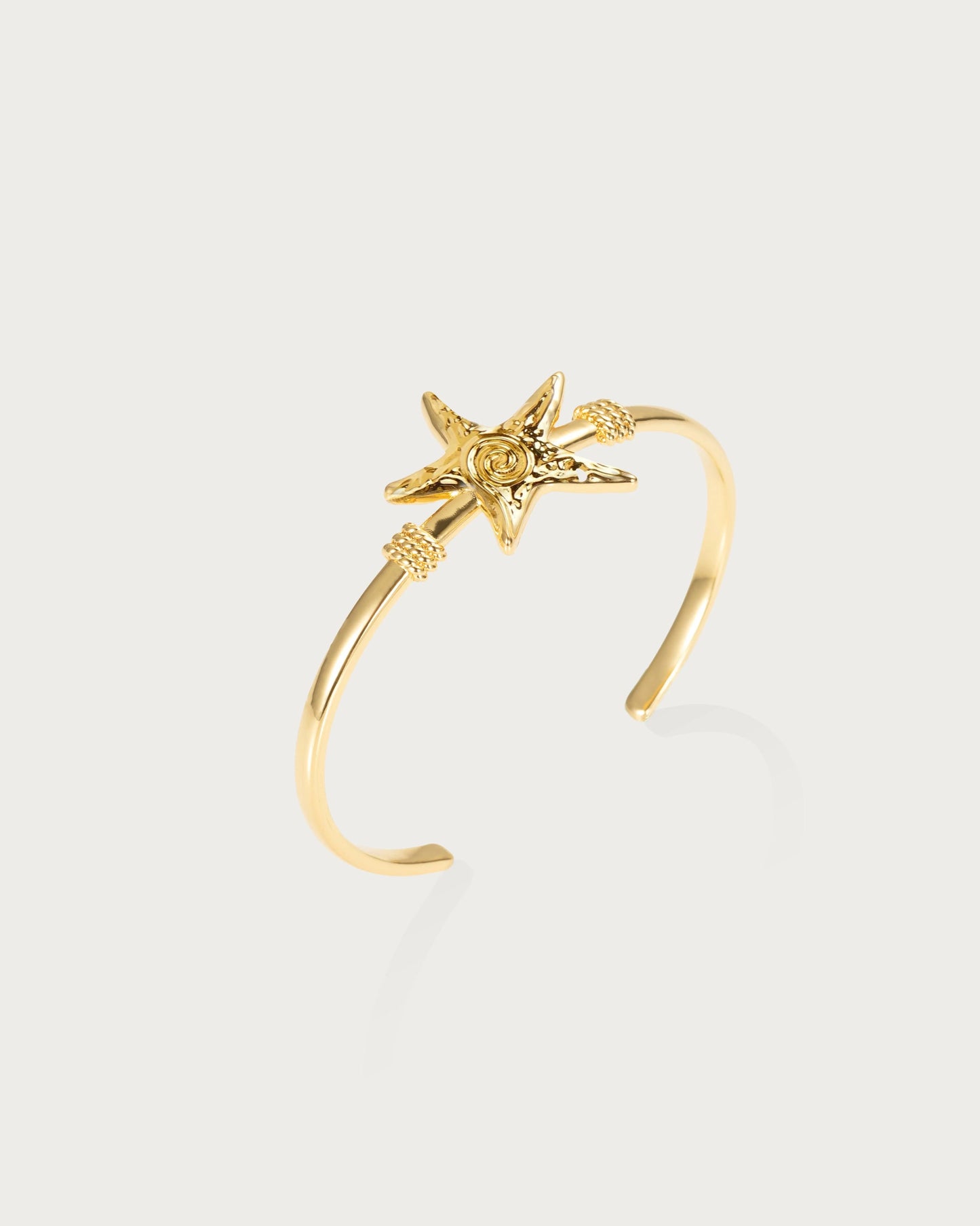 Starfish Cuff (gold & silver)