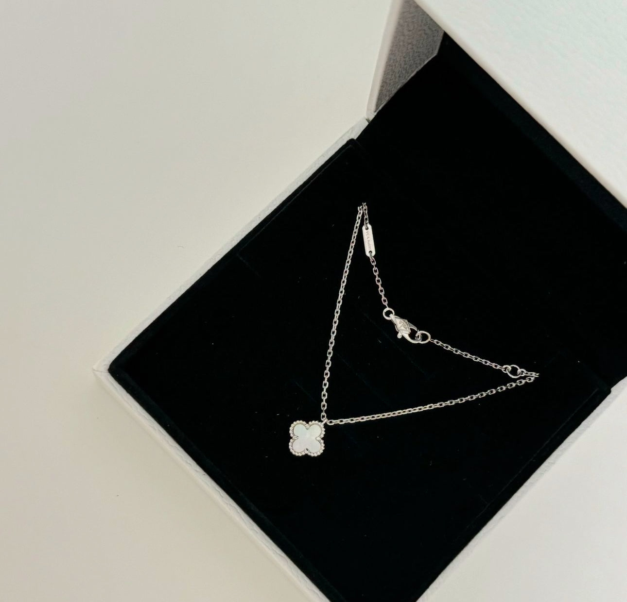 Small Silver Pendant Necklace