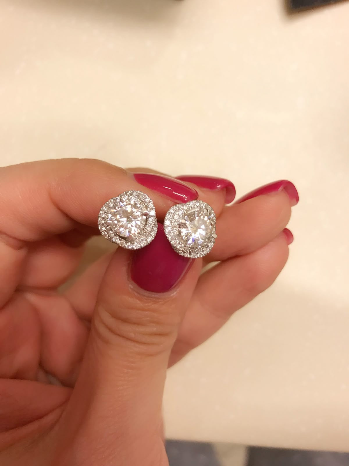 Trinty Diamanté Paris Earrings