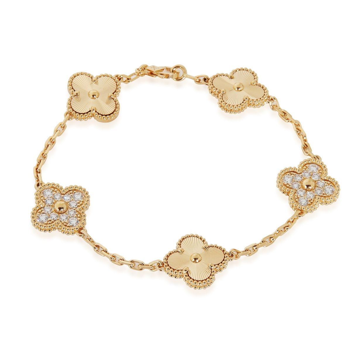 Lindsay Bracelet (in gold, diamanté & silver)