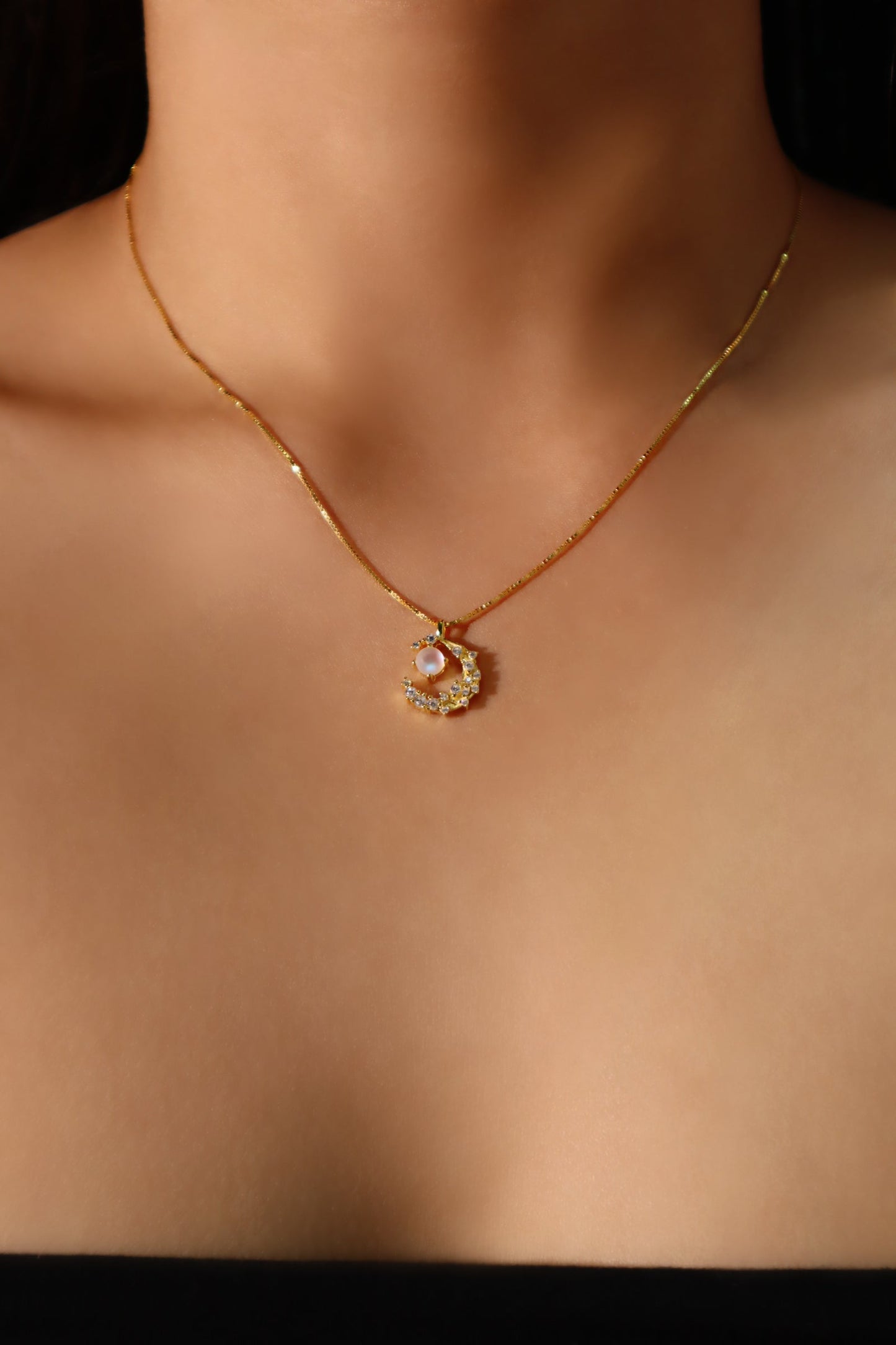 Vermeil exotic Necklace (gold & silver)