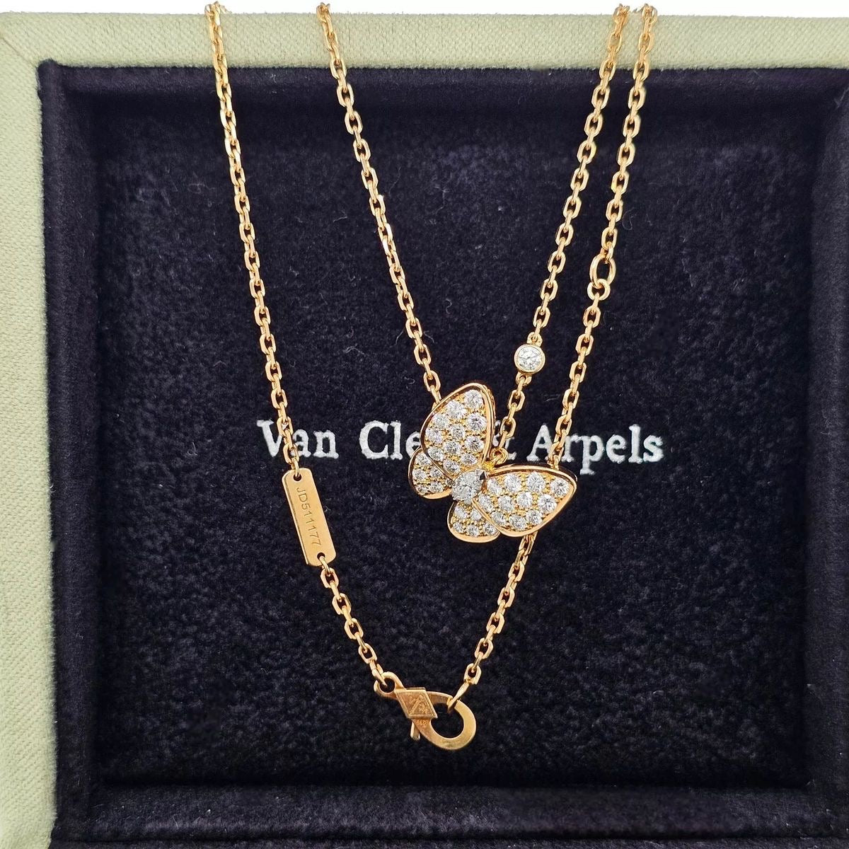 Butterfly VC Necklace (in gold & silver)