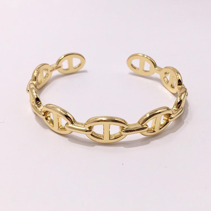 Classy Link Bracelet (in silver, gold & rose gold)