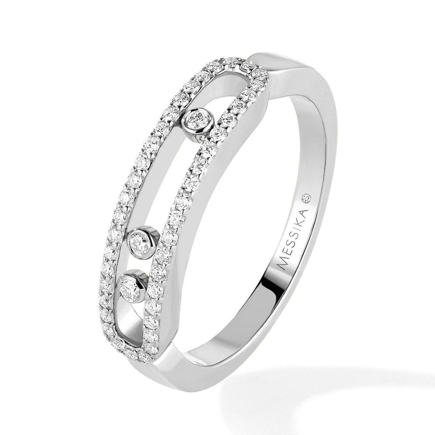 Mollyanne Moving Diamanté Ring