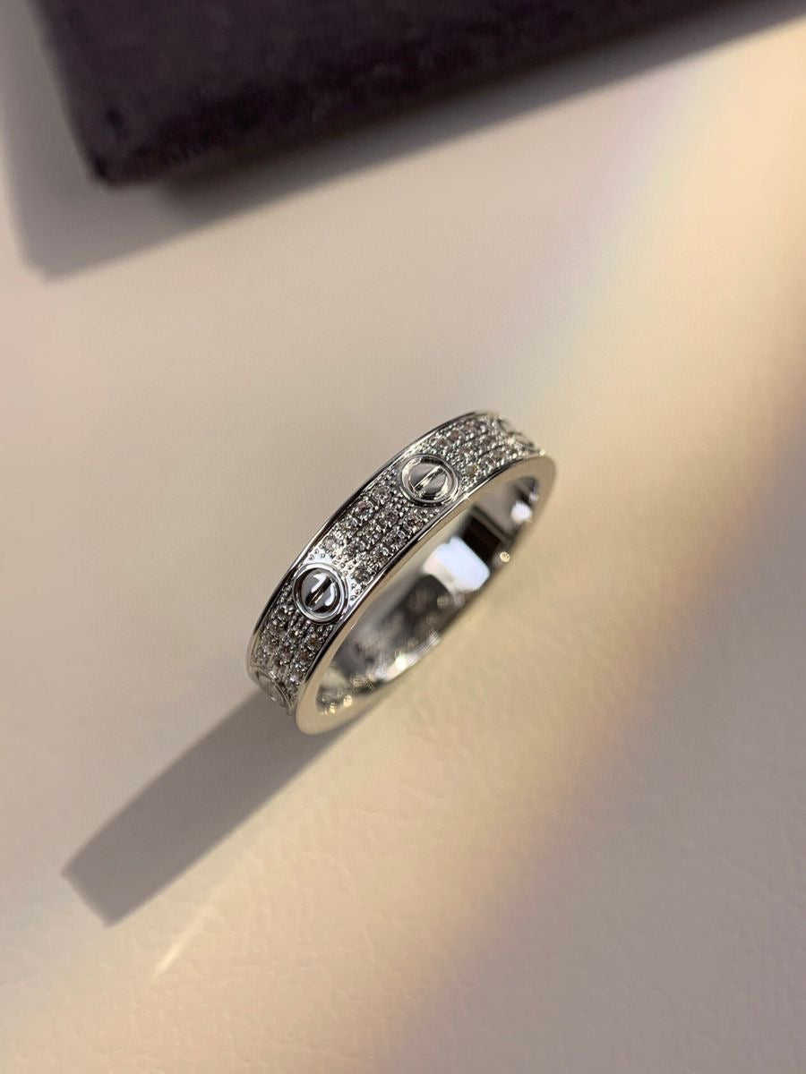 Siah Diamanté Ring (gold & silver)