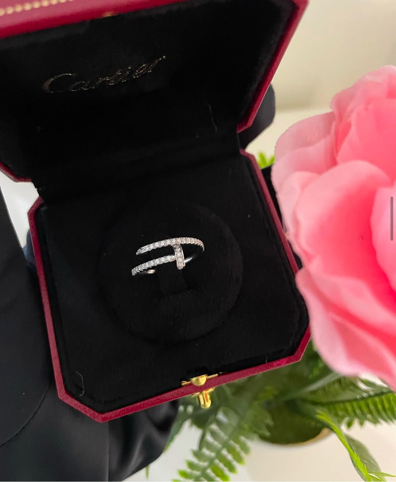 Kaci Diamanté Ring (in gold & silver)