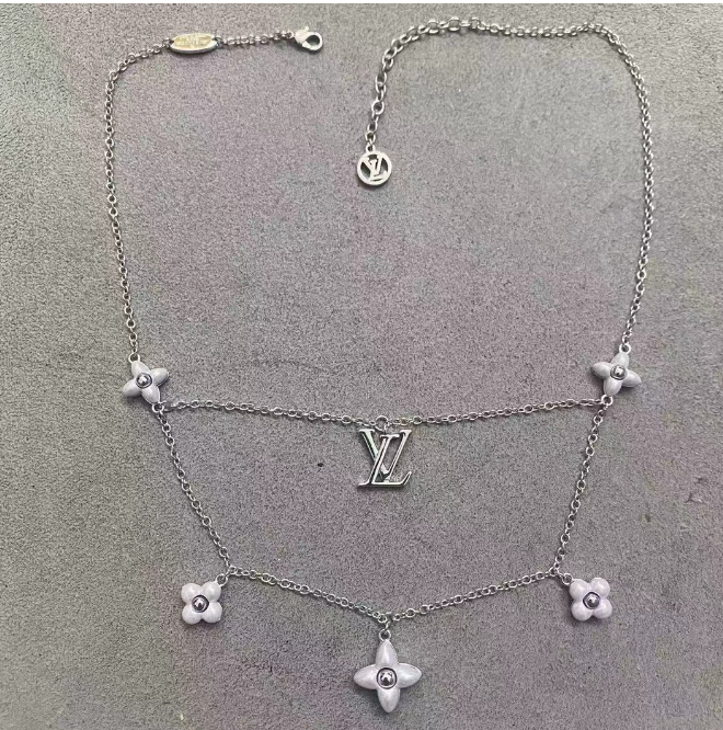Almira Layered Necklace (in gold & silver)