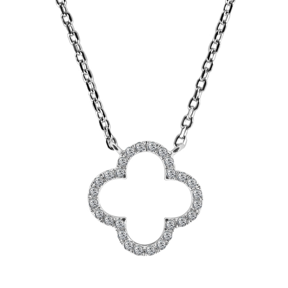 Clio Diamanté Pearl Necklace