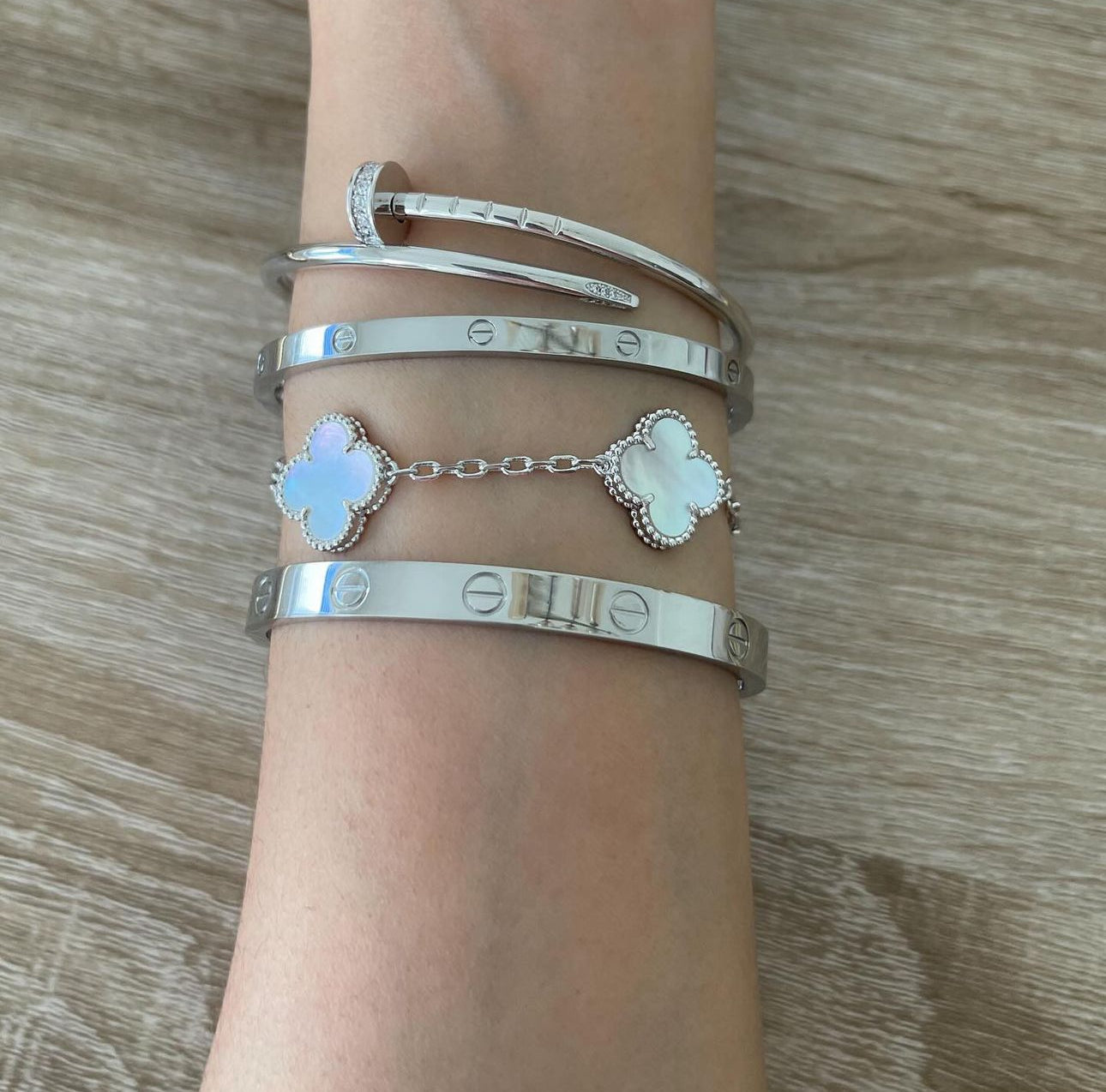 Lila Bracelet (in silver & gold)