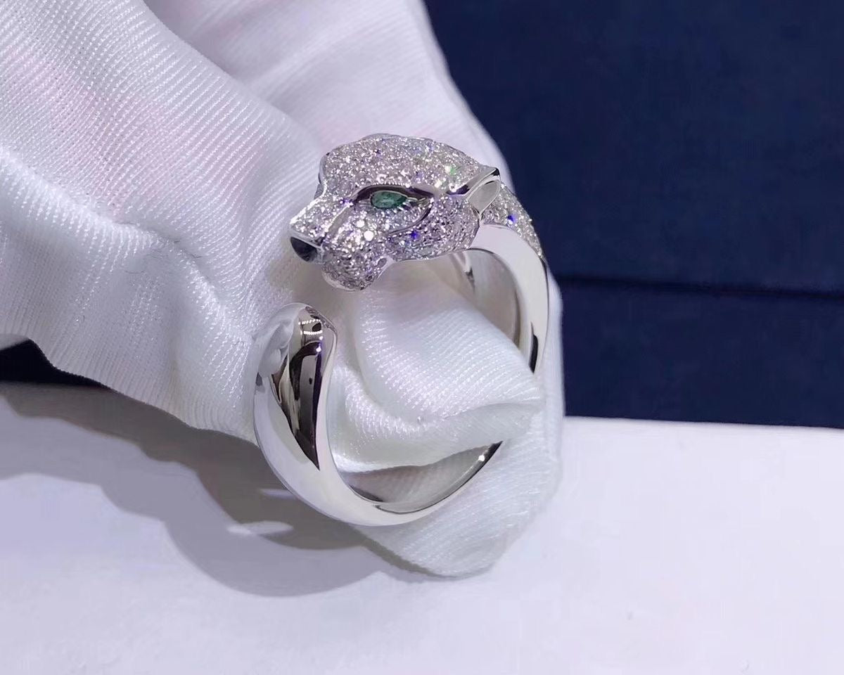 Panther Ring (in gold or silver)