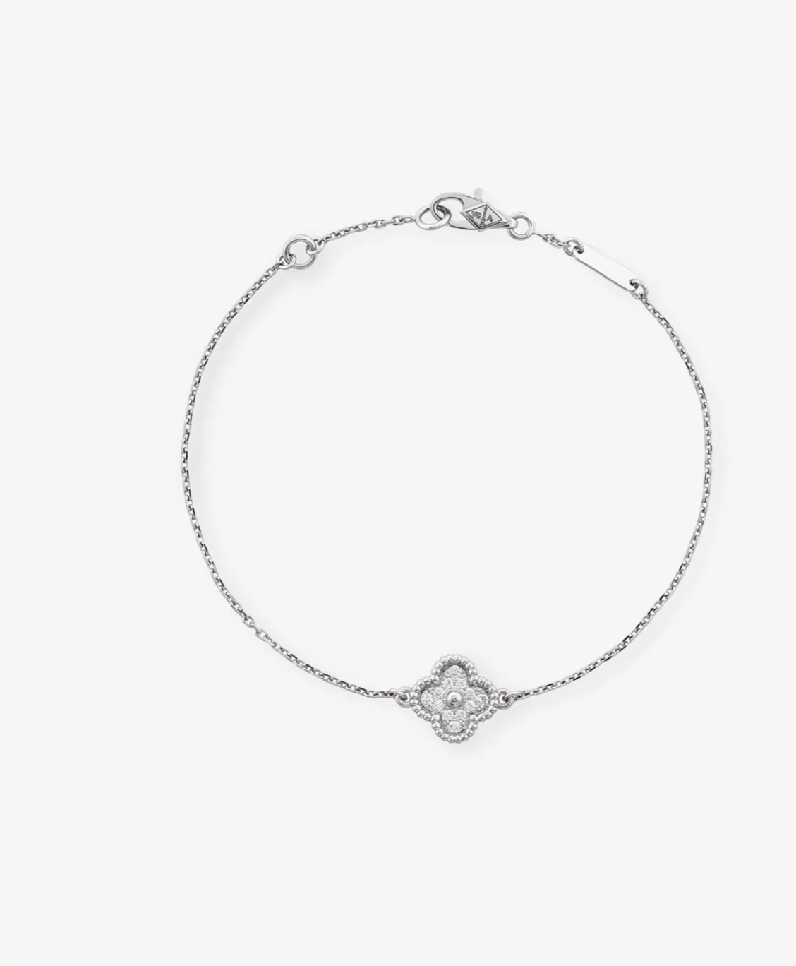 Lindsay Silver Diamanté Bracelet