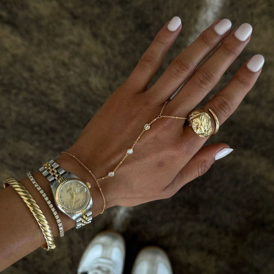 Alai Crystal Hand Chain