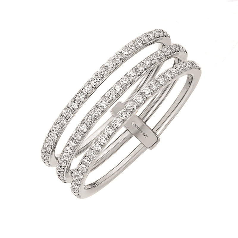 Hana Full Diamanté Layer Ring (all colours)