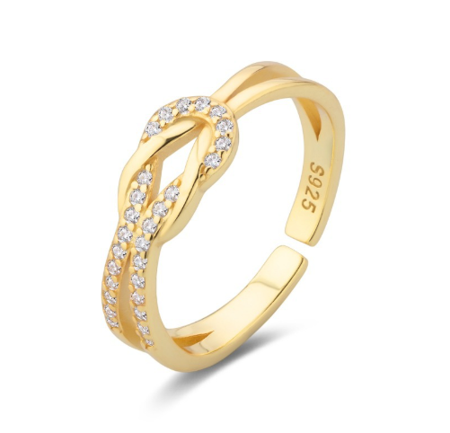 Knot Ring (in gold & silver & rose gold)