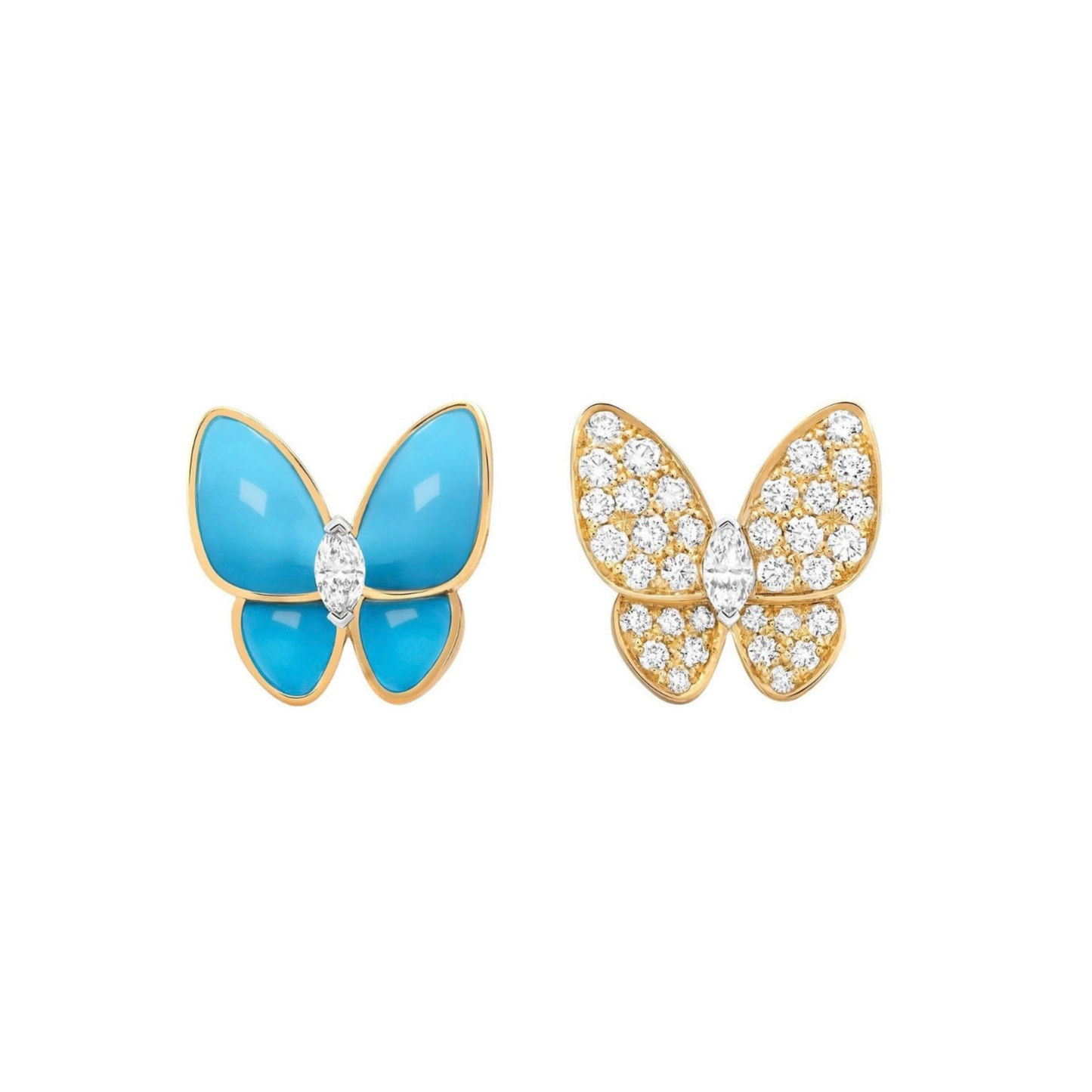 Lindsay Butterfly Diamanté Earrings