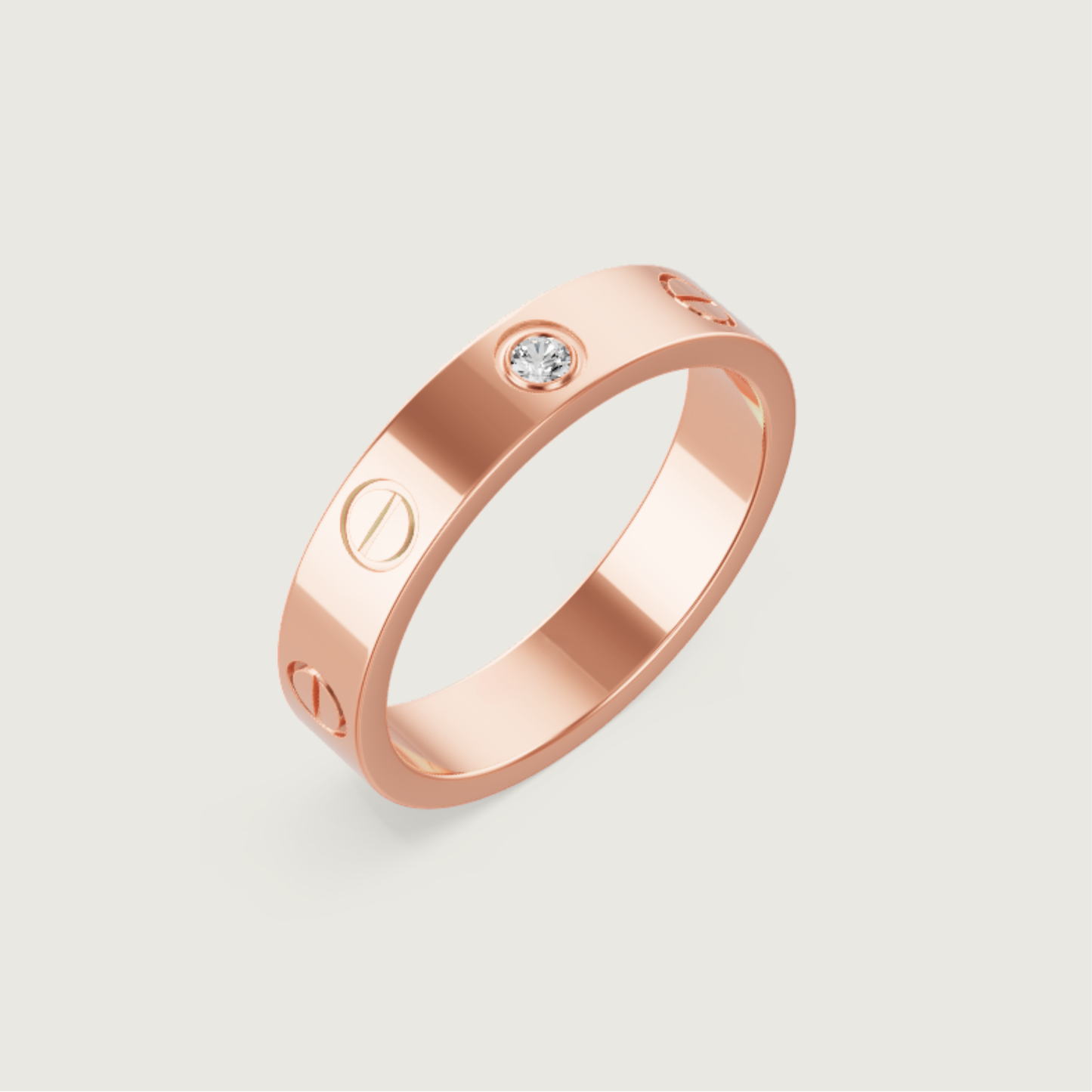 Aura C Ring (in gold & silver & rose gold)