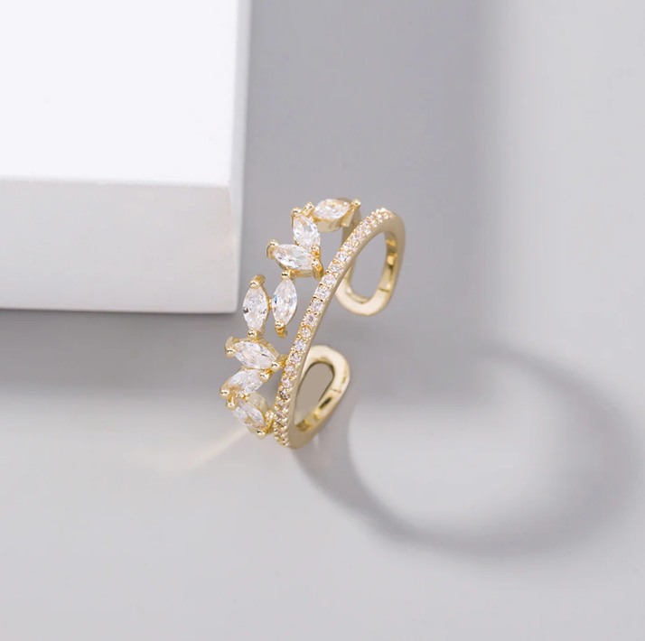 18K Gold Elysian Ring