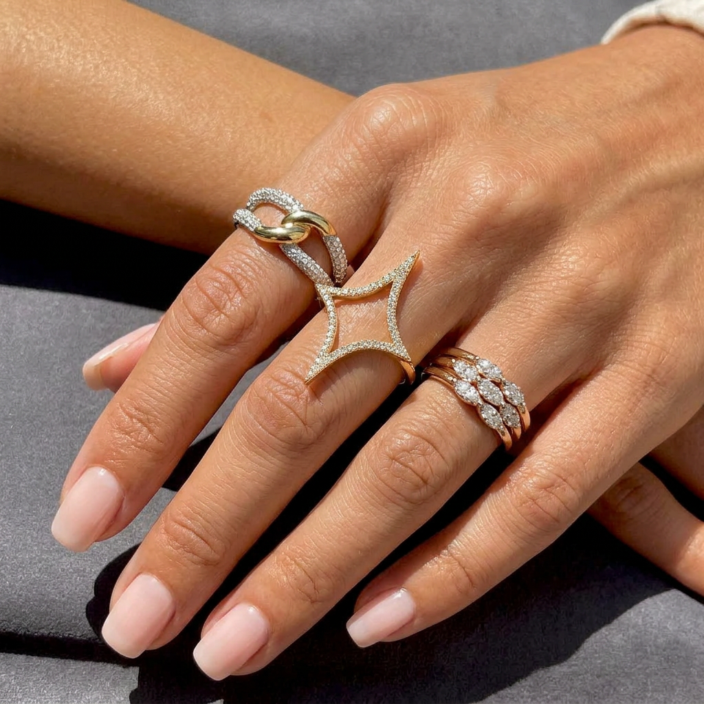Hana Star Ring