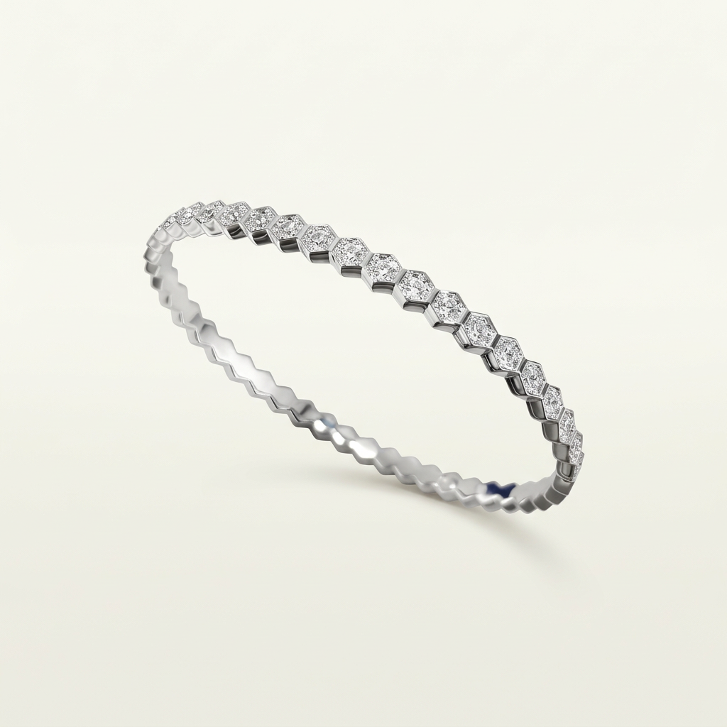 Honey Full Diamante Bracelet