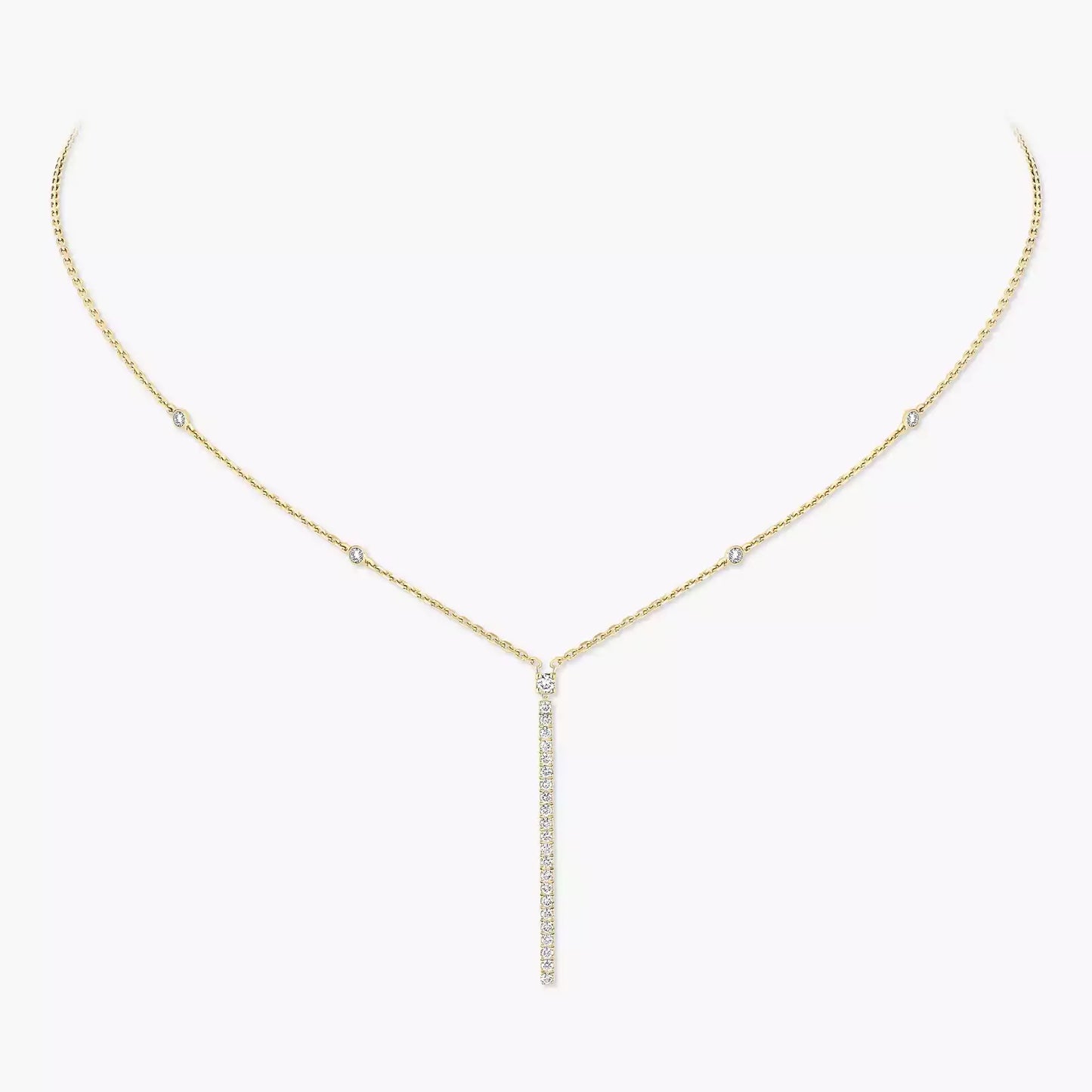 Mollyanne Stack Necklace (in silver & gold & rose gold)
