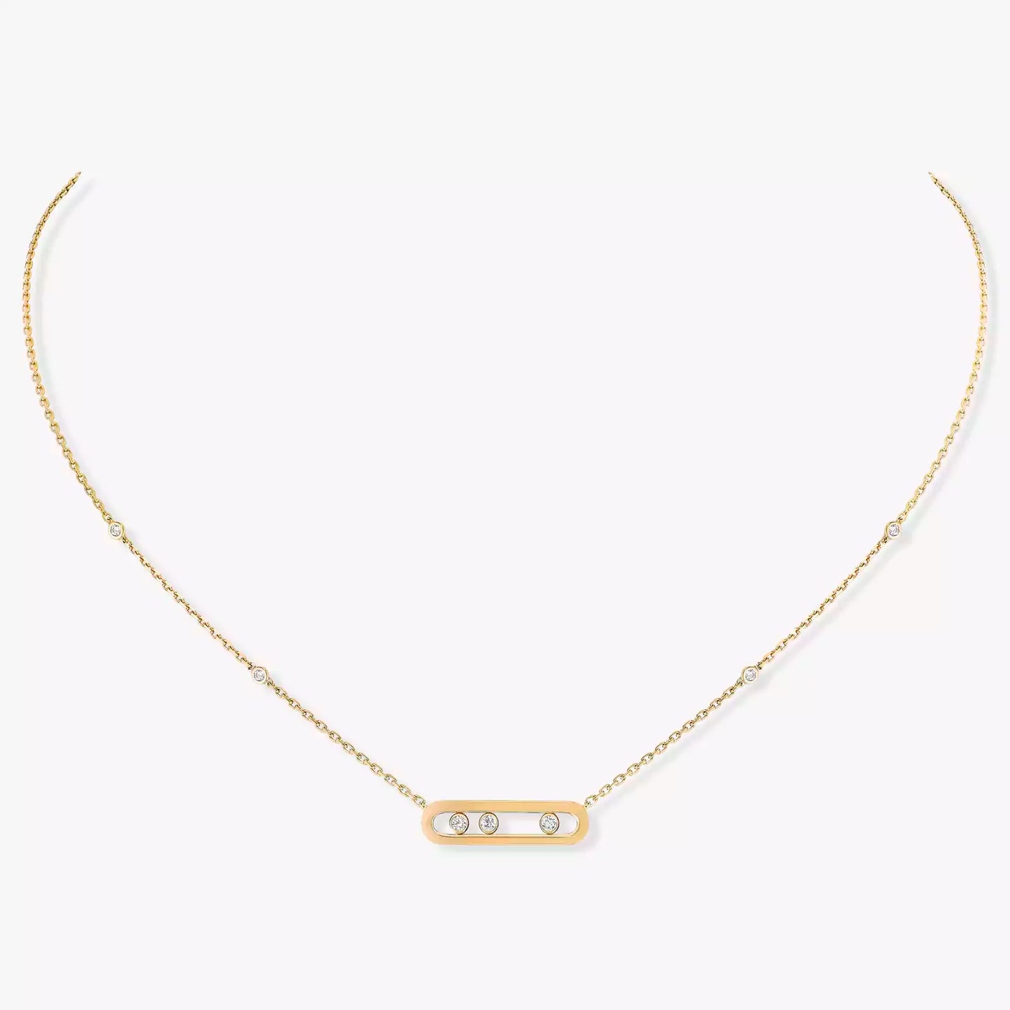 Mollyanne Baby Gold Movement Necklace
