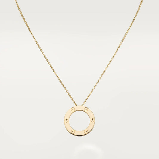 Halo Necklace (in silver & gold)