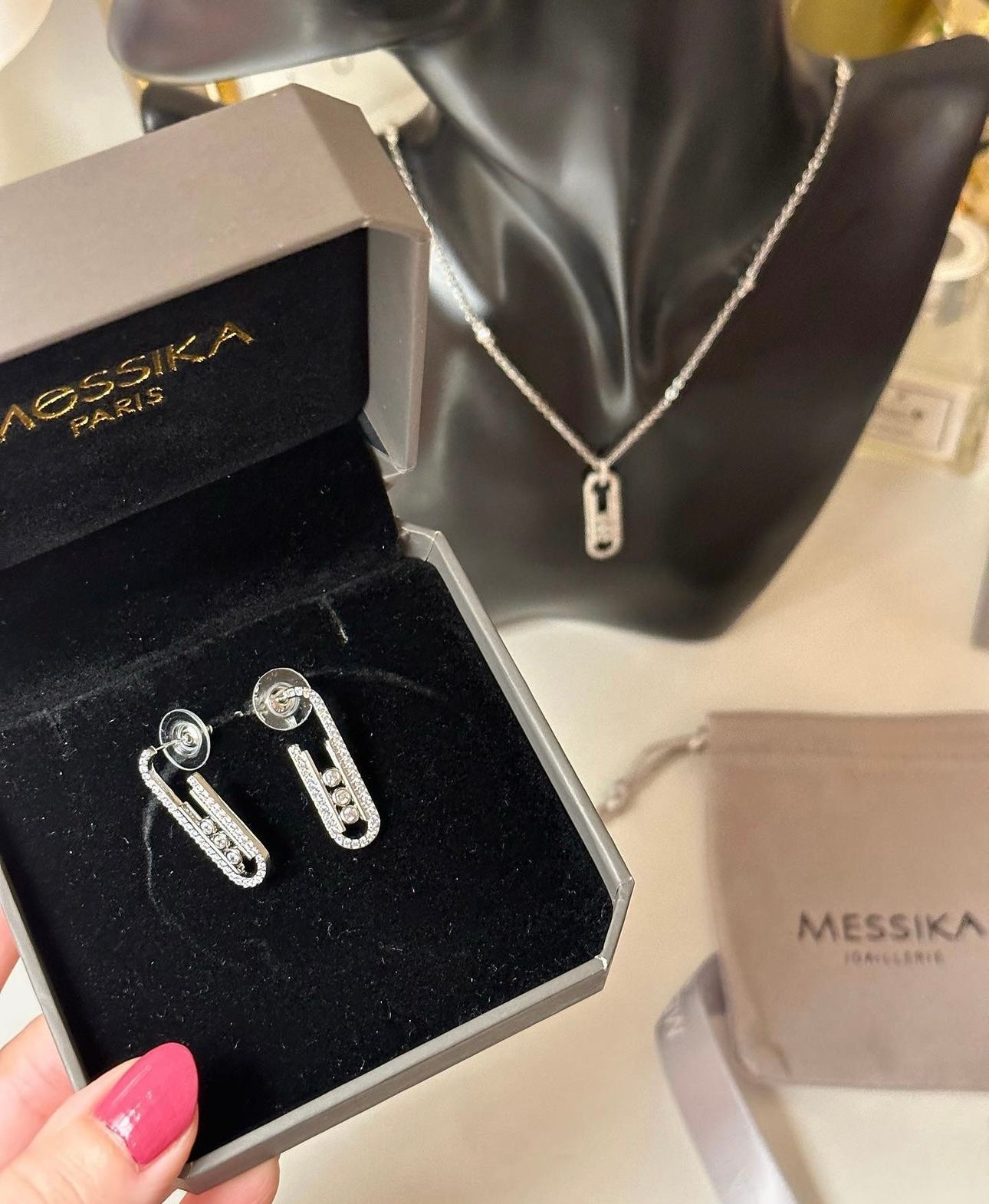 Silver Milena Earrings