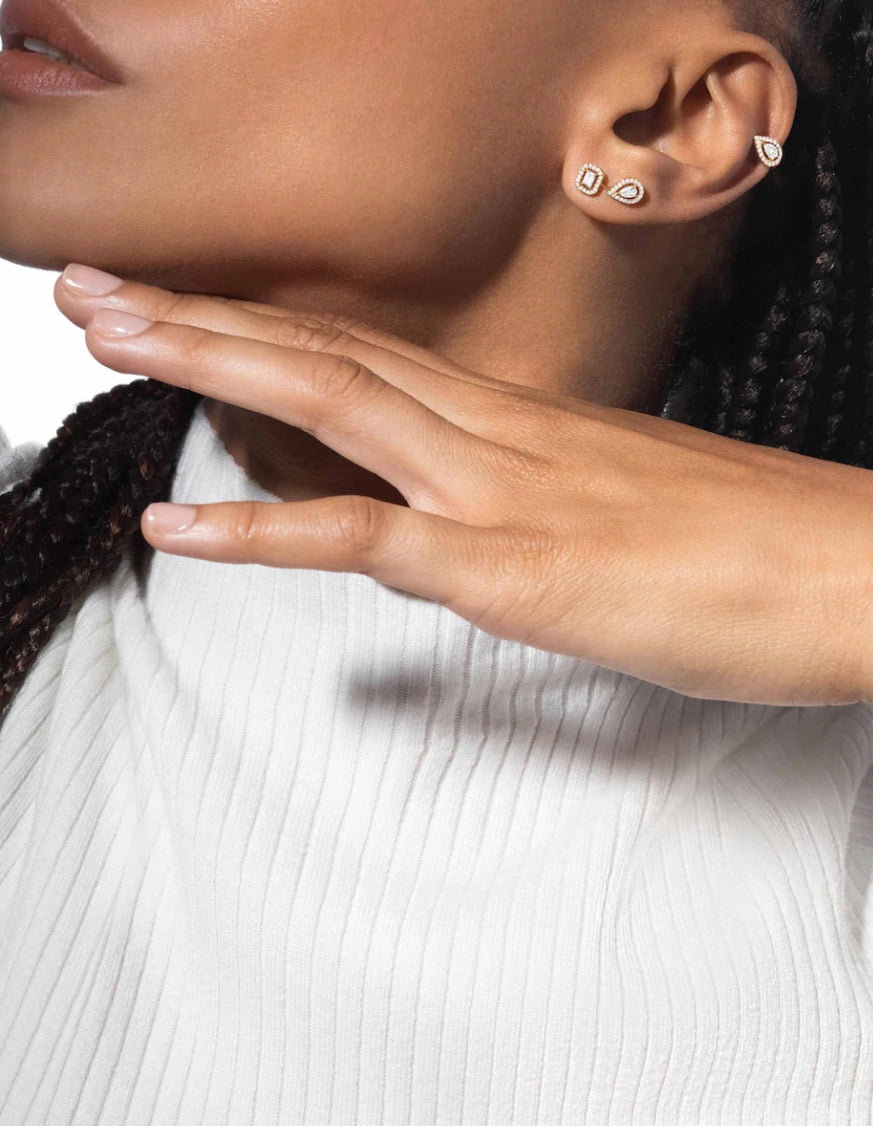 Mollyane Crystal Earrings Stack