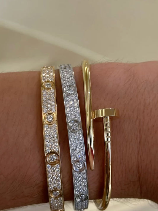 Sorelle Rhinestone Bracelet Full Diamanté