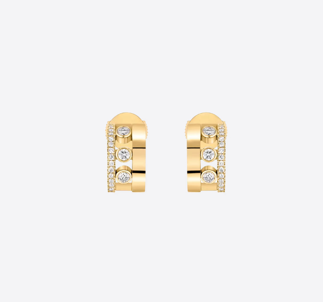 Mollyanne Hooped Diamanté Earrings