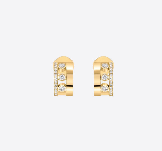 Mollyanne Hooped Diamanté Earrings